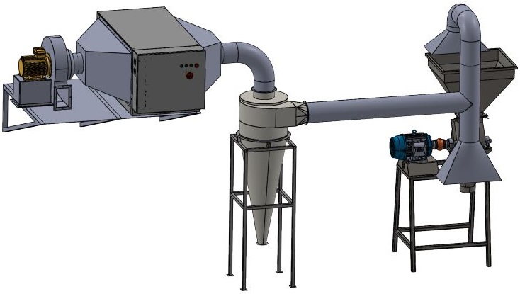 دستگاه گردگیر یا تصفیه هوای صنعتی